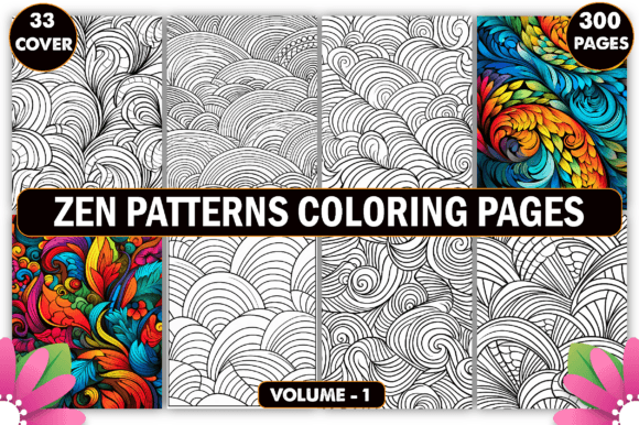 Download Zen Patterns Coloring Pages for Adults - Premium Resources