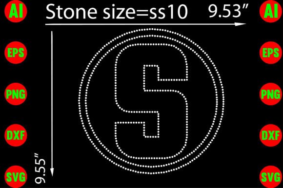 Download Alphabet Rhinestone Templates Design - Premium Bundle